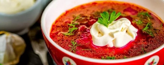 Borscht clássico - 10 receitas passo a passo com fotos