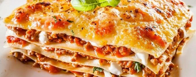 Lasagne met bechamelsaus