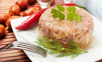 Chicken jellied meat