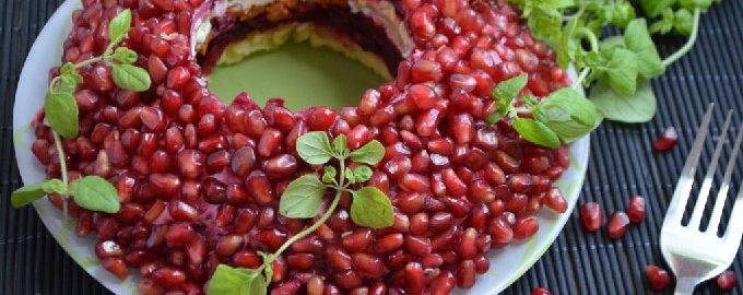 Salat-Granatapfel-Armband