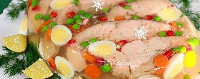 Aspic de peix