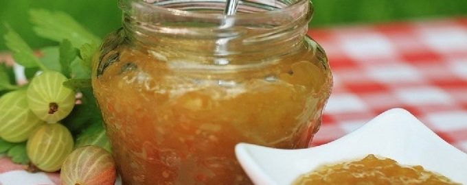 Gooseberry jelly para sa taglamig