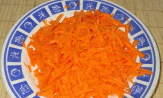 We do the same with carrots. Just grind it using a coarse grater.