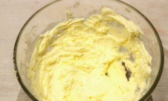 Beat the butter until smooth and fluffy. If water has separated, it must be drained.