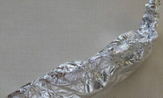 Wrap in foil.