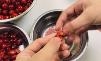 Wie macht man Clafoutis-Torte mit Kirschen nach dem klassischen Rezept? Wir waschen die Beeren gut und entfernen die Kerne auf beliebige Weise.