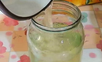 Pour the rest of the filling into an empty jar and put it in the refrigerator. It may still be useful.