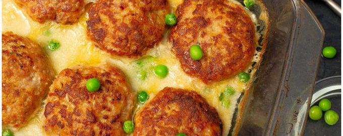 Cutlets in the oven