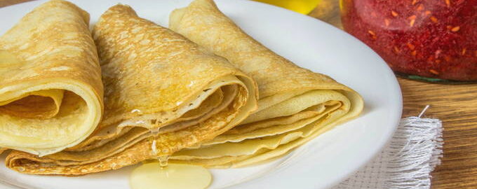 Pancake classici sull'acqua