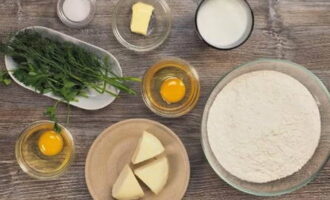 Como cozinhar khachapuri com kefir em casa em uma frigideira? Retiramos todos os produtos necessários da nossa lista.