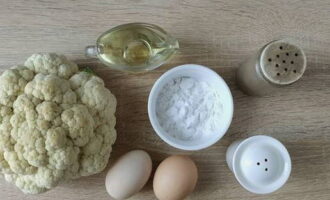 Com cuinar la coliflor de manera ràpida i saborosa? Utilitzeu coliflor fresca per a la recepta; resultarà molt més saborosa que congelada. Prepararem la massa més senzilla a partir de midó i ous.