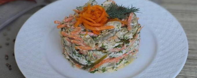 Obzhorka klasikong salad